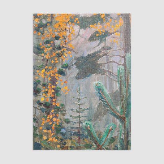Akseli Gallen-Kallela - Autumn Forest Tissuepapier