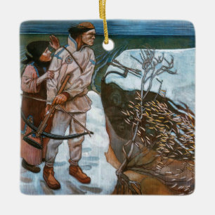 Akseli Gallen-Kallela - Belastingen van Joukahaine Keramisch Ornament