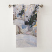 Akseli Gallen-Kallela - Bos in de winter Bad Handdoek (Insitu)