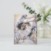 Akseli Gallen-Kallela - Bos in de winter Briefkaart (Staand voorkant)