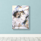 Akseli Gallen-Kallela - Bos in de winter Canvas Afdruk (Insitu (Houten vloer))