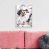 Akseli Gallen-Kallela - Bos in de winter Canvas Afdruk (Insitu (Woonkamer))