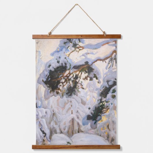 Akseli Gallen-Kallela - Bos in de winter Hangend Wandkleed (Voorkant)