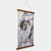 Akseli Gallen-Kallela - Bos in de winter Hangend Wandkleed (Gebogen)