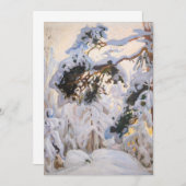 Akseli Gallen-Kallela - Bos in de winter Kaart (Voorkant / Achterkant)