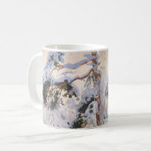 Akseli Gallen-Kallela - Bos in de winter Koffiemok (Voorkant links)