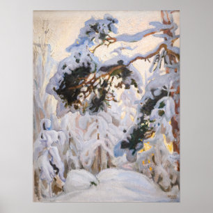 Akseli Gallen-Kallela - Bos in de winter Poster