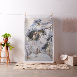 Akseli Gallen-Kallela - Bos in de winter Stof