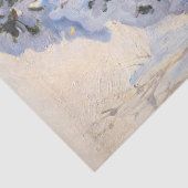 Akseli Gallen-Kallela - Bos in de winter Tissuepapier (Detail)