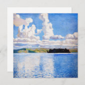 Akseli Gallen-Kallela - Cloud Towers Bedankkaart (Voorkant / Achterkant)