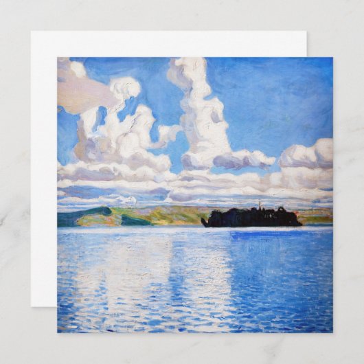 Akseli Gallen-Kallela - Cloud Towers Bedankkaart (Voorkant / Achterkant)