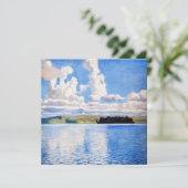 Akseli Gallen-Kallela - Cloud Towers Kaart (Staand voorkant)