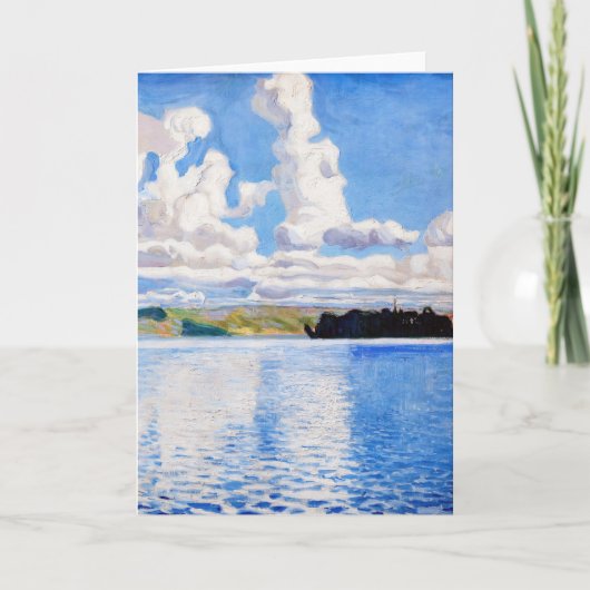 Akseli Gallen-Kallela - Cloud Towers Kaart (Voorkant)
