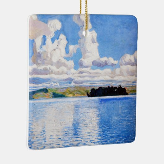 Akseli Gallen-Kallela - Cloud Towers Keramisch Ornament (Rechts)