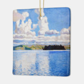 Akseli Gallen-Kallela - Cloud Towers Keramisch Ornament (Links)