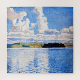 Akseli Gallen-Kallela - Cloud Towers Legpuzzel