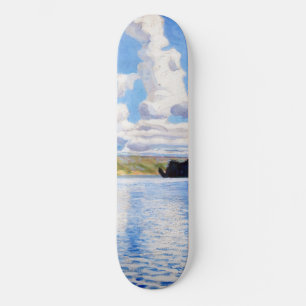 Akseli Gallen-Kallela - Cloud Towers Persoonlijk Skateboard