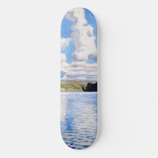 Akseli Gallen-Kallela - Cloud Towers Persoonlijk Skateboard (Voorkant)