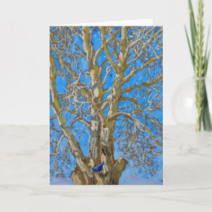 Akseli Gallen-Kallela - Crack Willow en Blue Bird Kaart