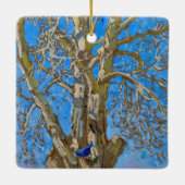 Akseli Gallen-Kallela - Crack Willow en Blue Bird Keramisch Ornament (Achterkant)