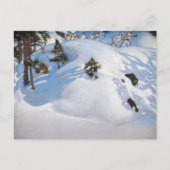 Akseli Gallen-Kallela - Februari Visie Briefkaart (Voorkant)