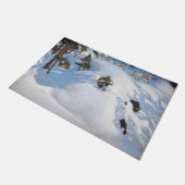 Akseli Gallen-Kallela - Februari Vision Deurmat (Schuin)