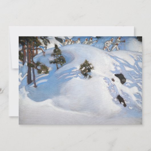 Akseli Gallen-Kallela - Februari Vision Kaart (Voorkant)