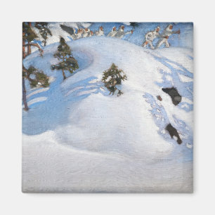 Akseli Gallen-Kallela - Februari Vision Magneet