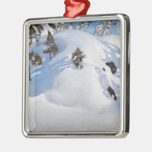 Akseli Gallen-Kallela - Februari Vision Metalen Ornament (Links)