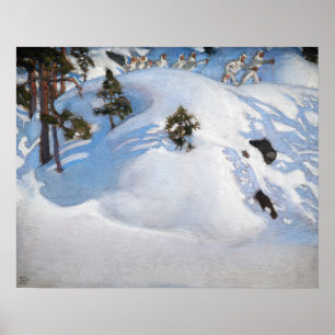 Akseli Gallen-Kallela - Februari Vision Poster