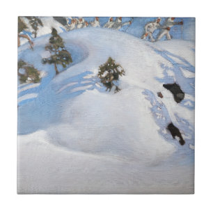 Akseli Gallen-Kallela - Februari Vision Tegeltje