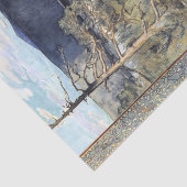 Akseli Gallen-Kallela - Great Black Woodpecker Tissuepapier (Detail)