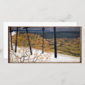 Akseli Gallen-Kallela - Herfst Bedankkaart (Voorkant / Achterkant)