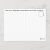 Akseli Gallen-Kallela - Herfst Briefkaart (Achterkant)