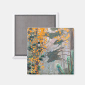 Akseli Gallen-Kallela - Herfstbos Magneet (Voorkant / Achterkant)