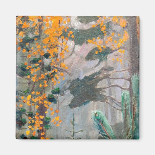 Akseli Gallen-Kallela - Herfstbos Magneet (Voorkant)