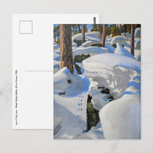 Akseli Gallen-Kallela - Hol van de lynx Briefkaart