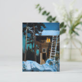 Akseli Gallen-Kallela - Kalela in de winter Briefkaart (Staand voorkant)