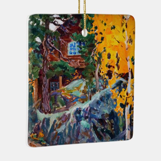 Akseli Gallen-Kallela - Kalela in het najaar Keramisch Ornament (Rechts)