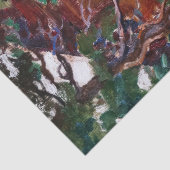 Akseli Gallen-Kallela - Kalela in het najaar Tissuepapier (Detail)