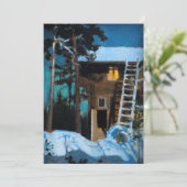 Akseli Gallen-Kallela - Kalela op een winter Kaart (Staand voorkant)