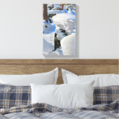 Akseli Gallen-Kallela - Lair of the Lynx Canvas Afdruk (Insitu (Slaapkamer))