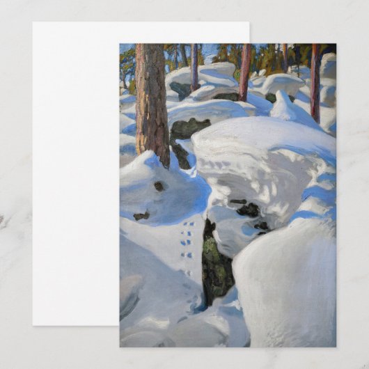 Akseli Gallen-Kallela - Lair of the Lynx Kaart (Voorkant / Achterkant)