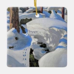 Akseli Gallen-Kallela - Lair of the Lynx Keramisch Ornament