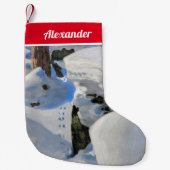 Akseli Gallen-Kallela - Lair of the Lynx Kleine Kerstsok (Voorkant)