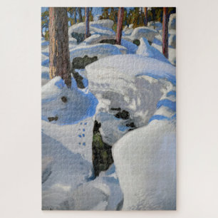 Akseli Gallen-Kallela - Lair of the Lynx Legpuzzel