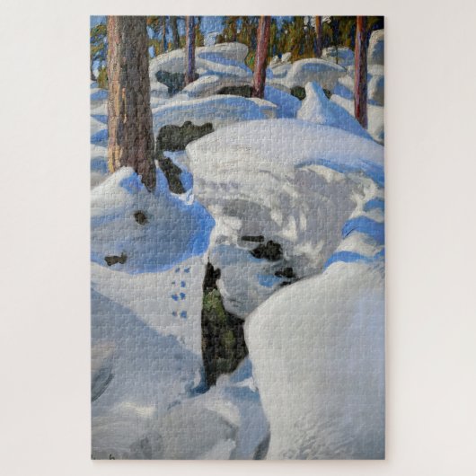 Akseli Gallen-Kallela - Lair of the Lynx Legpuzzel (Verticaal)