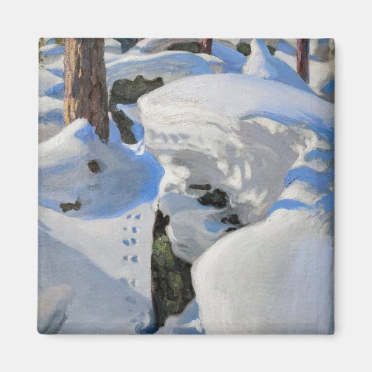 Akseli Gallen-Kallela - Lair of the Lynx Magneet (Voorkant)