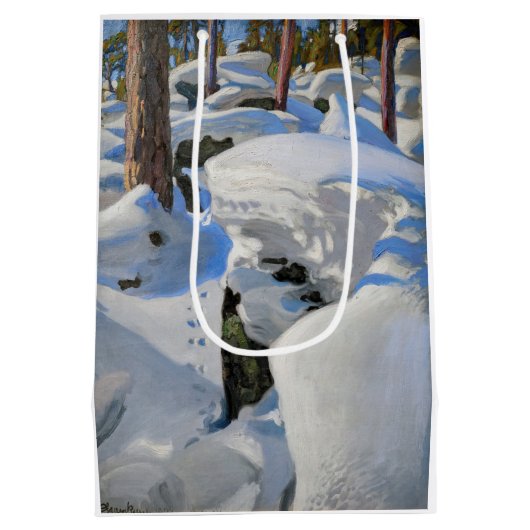 Akseli Gallen-Kallela - Lair of the Lynx Medium Cadeauzakje (Achterkant)