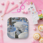 Akseli Gallen-Kallela - Lair of the Lynx Papieren Bordje (Feest)